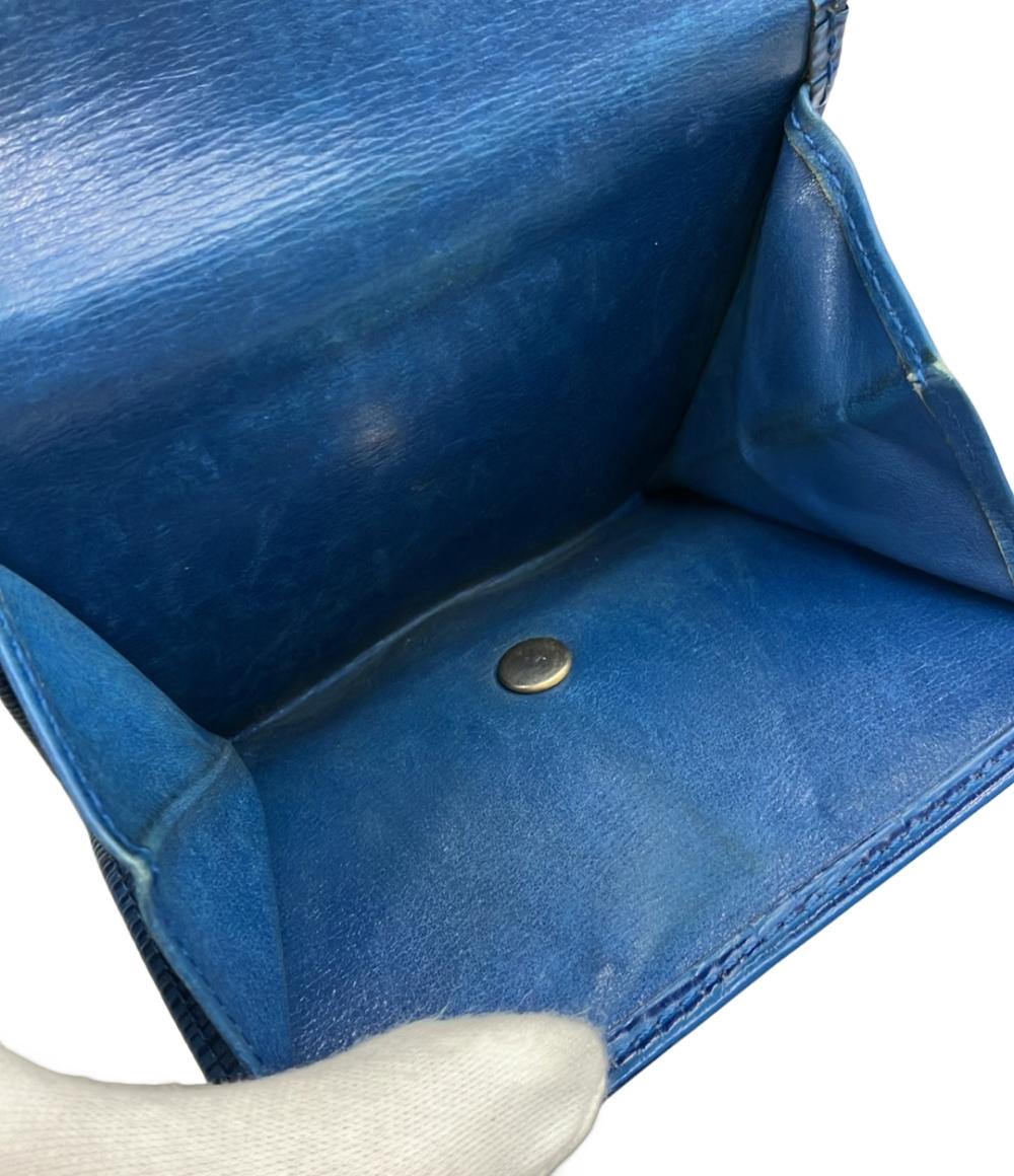 LOUIS VUITTON Wホック三つ折り財布 ポルトモネ ビエカルトクレディ エピ M63485 レディース メンズ ルイ・ヴィトン