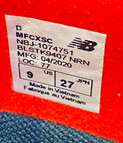 NEW BALANCE ランニングシューズ MFCXSC メンズ SIZE 27.0 (L) ニューバランス