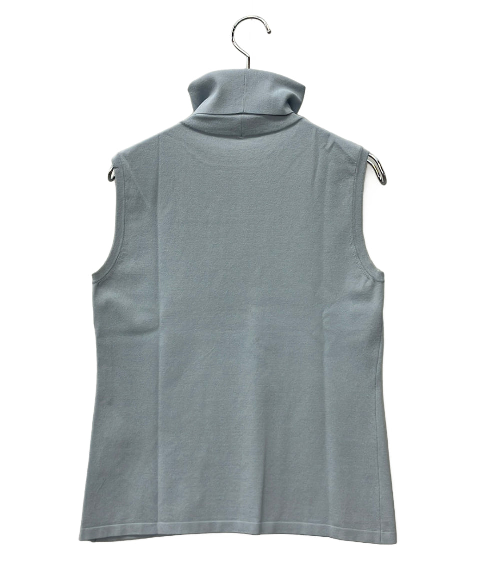 FOXEY ノースリーブシャツ タートル ニット 39296 レディース SIZE 40 (M) フォクシー
