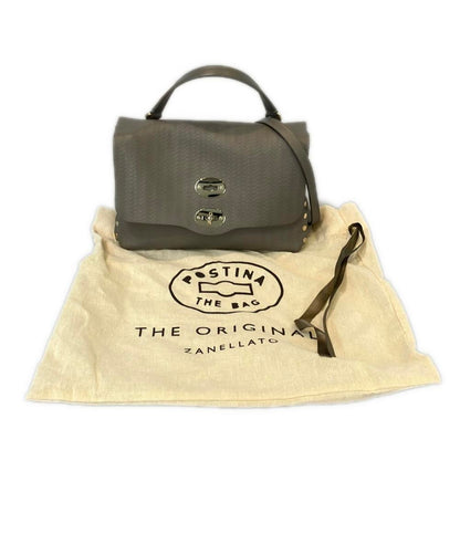 ザネラート 2WAY ハンドバッグ ショルダーバッグ 斜め掛け カシミアブランディン ポスティーナ レディース ZANELLATO