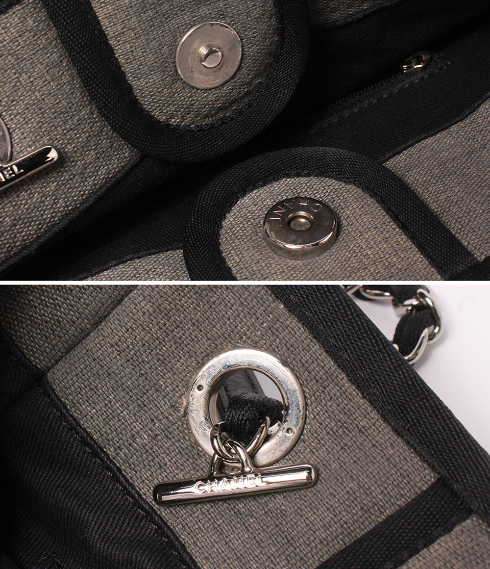 CHANEL チェーントートバッグ 16番台 ドーヴィルPM レディース シャネル