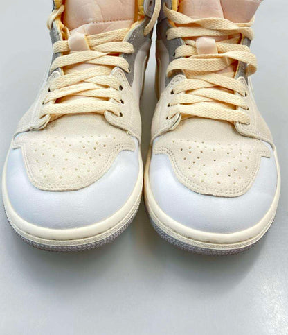 NIKE ミドルカットスニーカー AIR JORDAN 1 MID SE CRAFT DM9652-100 メンズ SIZE 25.5 (S) ナイキ