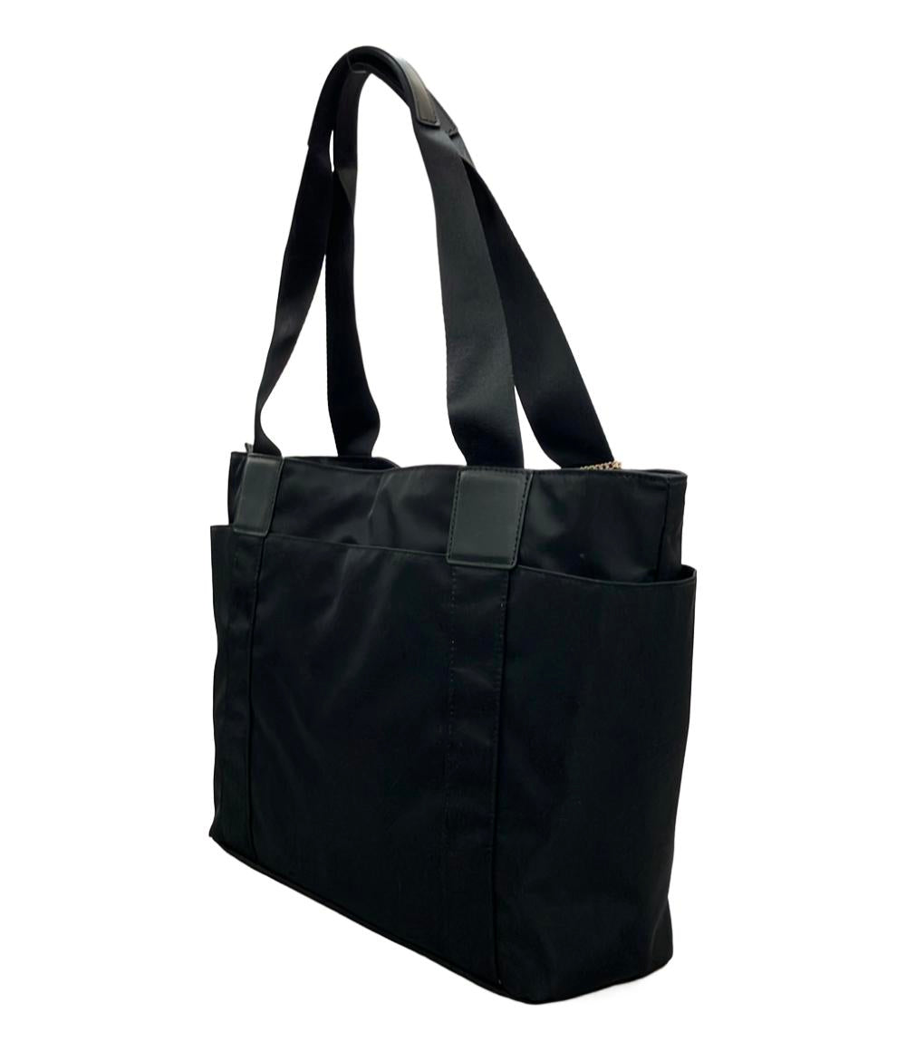 美品 LA BAGAGERIE HELLO KITTY トートバッグ Mサイズ ポリエステル ナイロン リサイクルレザー レディース ラ・バガジェリー ハローキティ