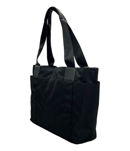 美品 LA BAGAGERIE HELLO KITTY トートバッグ Mサイズ ポリエステル ナイロン リサイクルレザー レディース ラ・バガジェリー ハローキティ