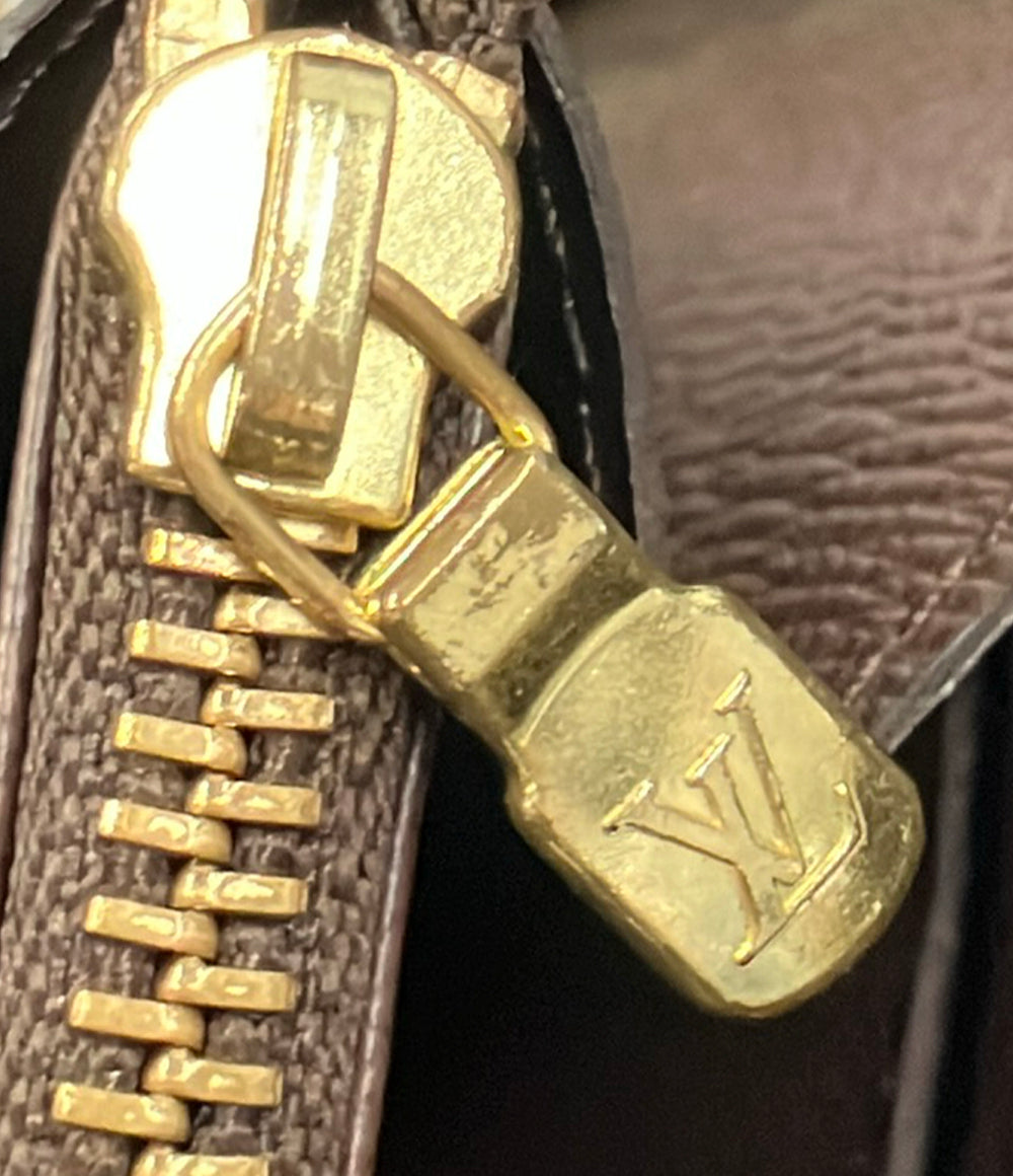 LOUIS VUITTON ラウンドファスナー長財布 ジッピー ウォレット ダミエ エベヌ N41661 メンズ ルイ・ヴィトン