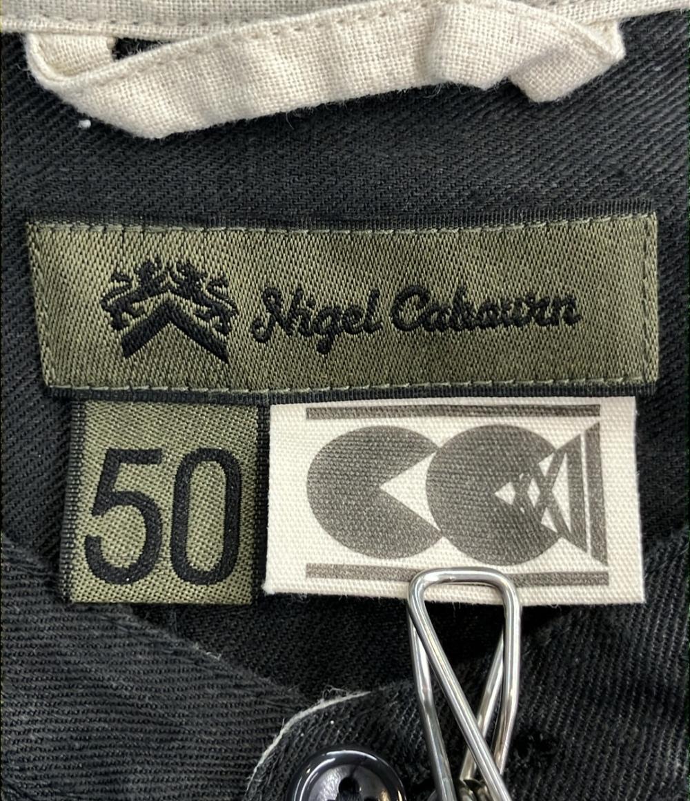 Nigel Cabourn 長袖 リネンシャツ メンズ SIZE 50 ナイジェルケーボン
