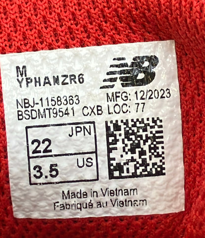 NEW BALANCE ローカットスニーカー YPHANZR6 キッズ SIZE 22.0 ニューバランス