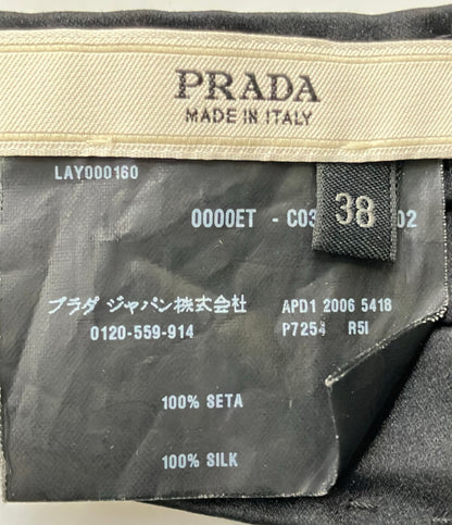 美品 PRADA サテンベルト レディース プラダ