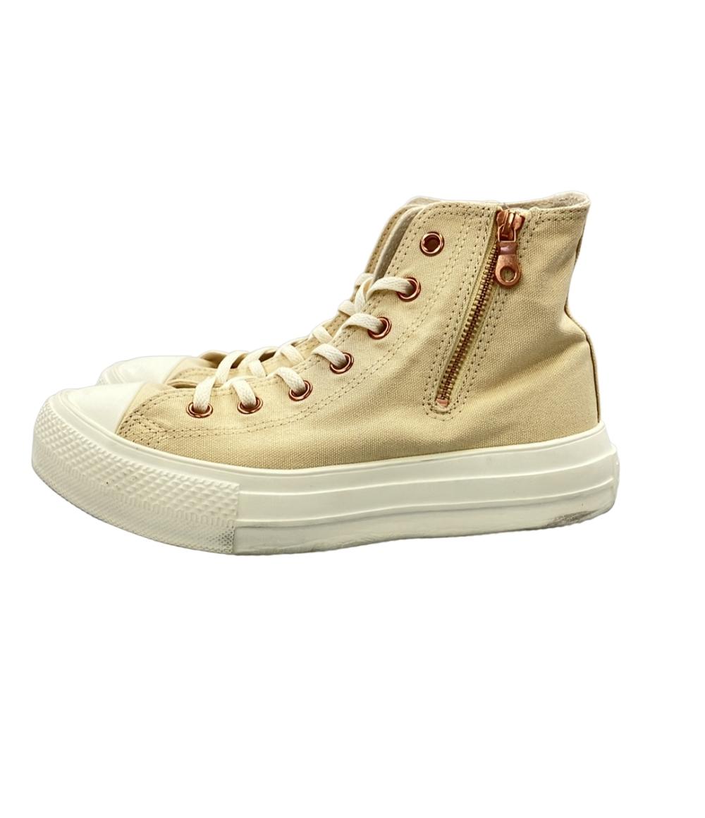CONVERSE ハイカットスニーカー サイドジップ レディース SIZE 24.5 (L) コンバース