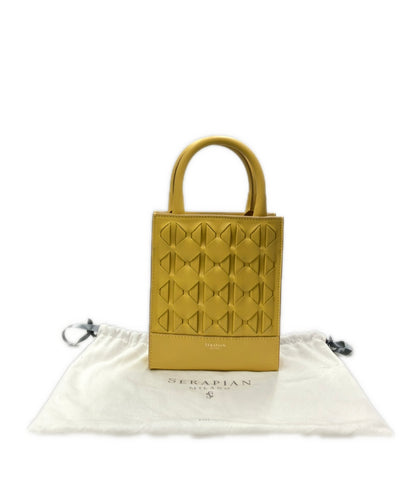 美品 Serapian ハンドバッグ ショルダーバッグ 2WAY 斜め掛け レディース セラピアン