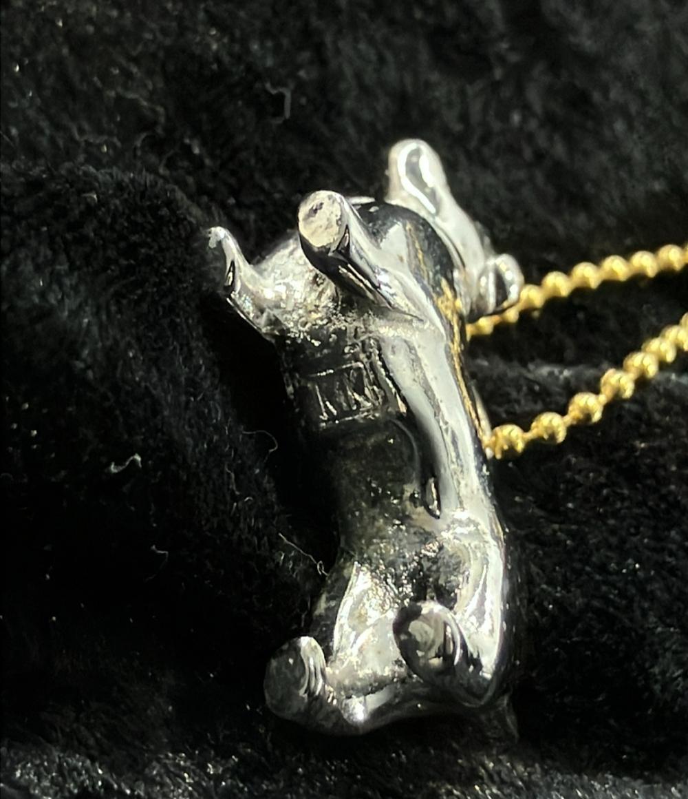 ミッシェルクラン ネックレス ドッグモチーフ レディース MICHEL KLEIN