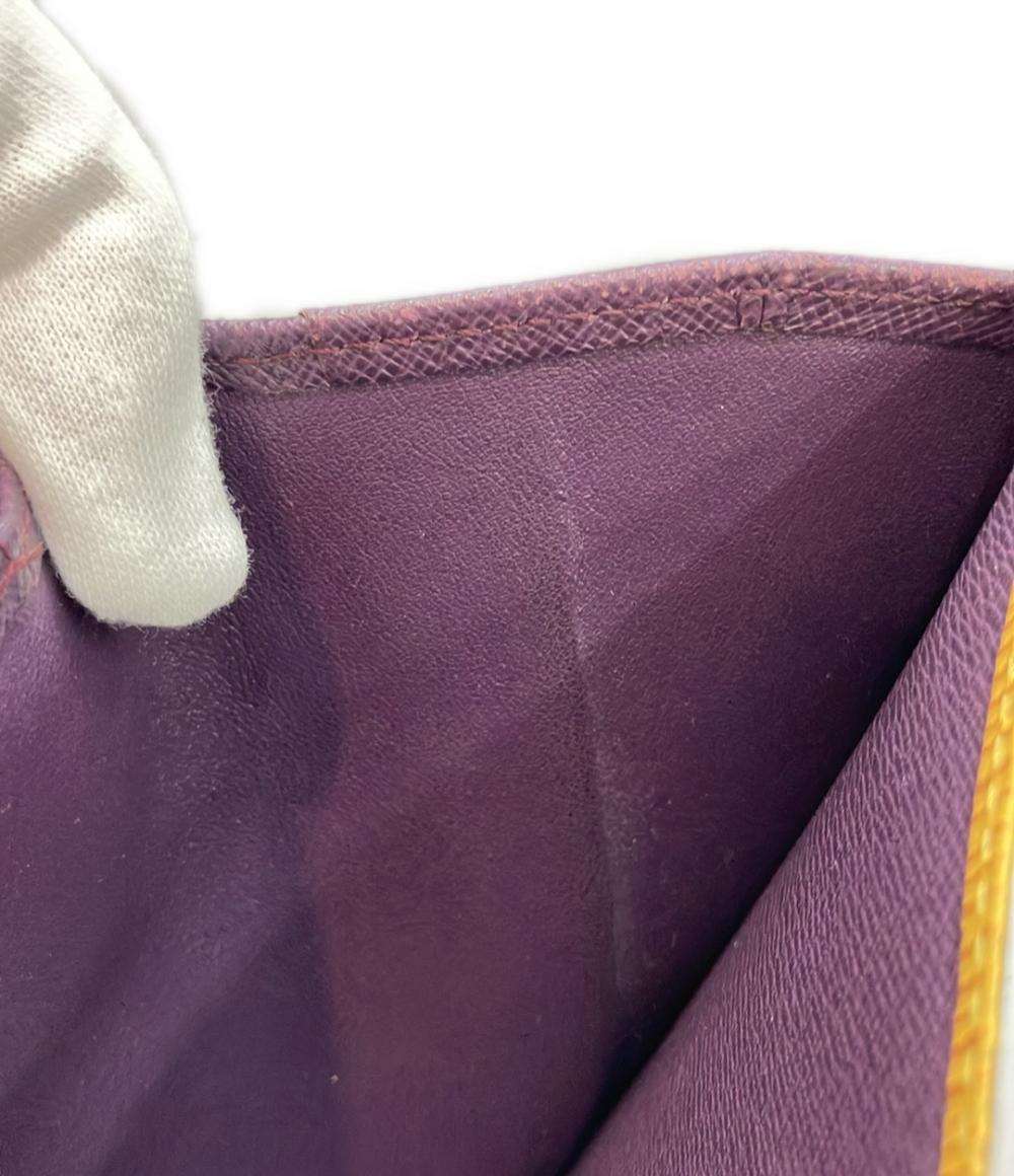 LOUIS VUITTON 二つ折り財布 ポルトモネ ビエ トレゾール エピ M63509 レディース ルイ・ヴィトン