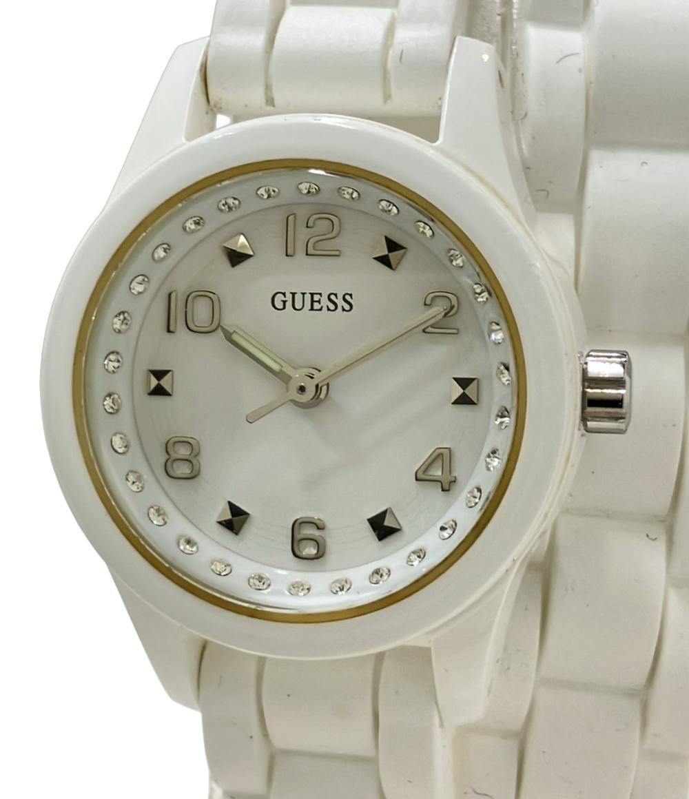 Guess 腕時計 クオーツ ホワイト レディース ゲス