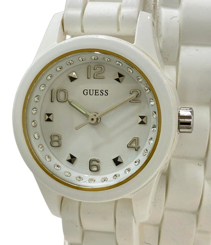 Guess 腕時計 クオーツ ホワイト レディース ゲス