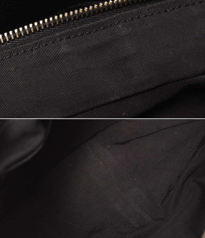 CHANEL チェーントートバッグ 肩掛け ゴールド金具 キャビアスキン マトラッセ プチタイムレス A18004 レディース シャネル