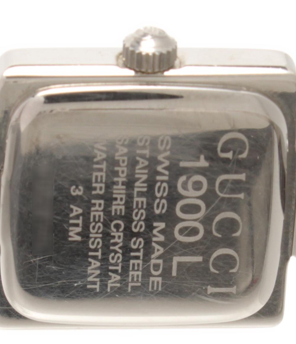 GUCCI 腕時計 クオーツ ブラック 1900L レディース グッチ