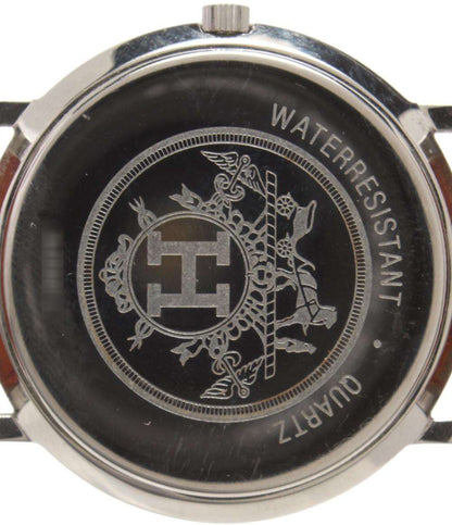 HERMES 腕時計 セリエ クオーツ ホワイト メンズ エルメス