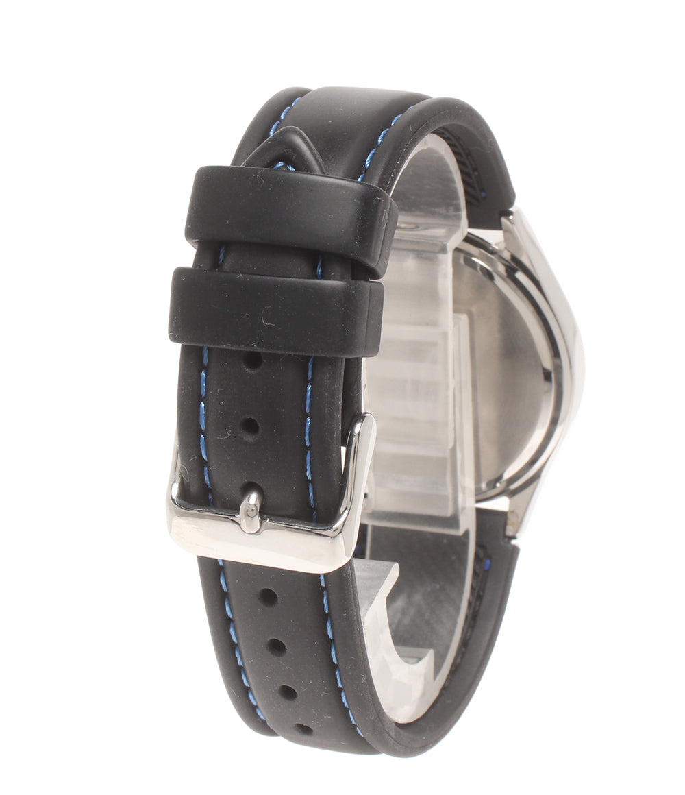 美品 CASIO 腕時計 スタンダード クオーツ ブルー系 MTP-1239DJ メンズ カシオ