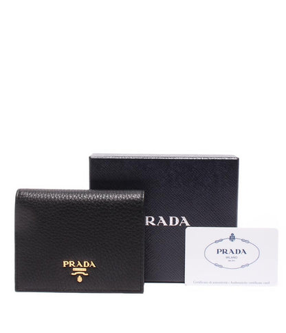 美品 プラダ 二つ折り財布 1MV204 レディース PRADA