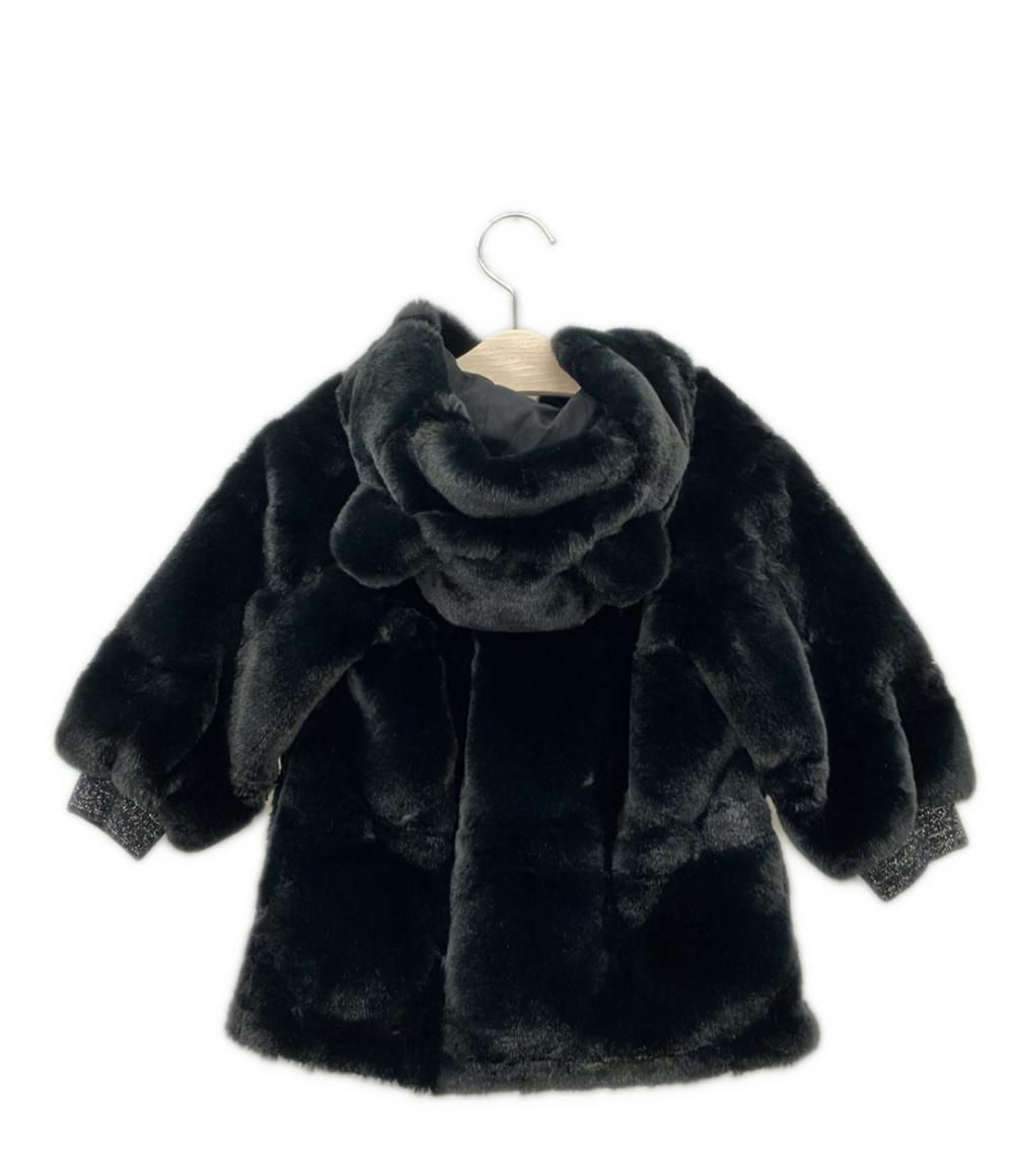 baby Dior フード付き ジップアップ ファージャケット キッズ SIZE 24 ベビーディオール