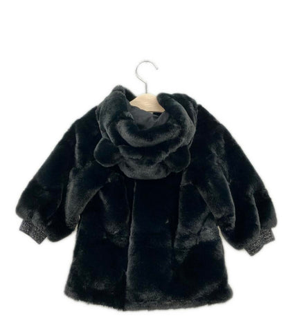 baby Dior フード付き ジップアップ ファージャケット キッズ SIZE 24 ベビーディオール