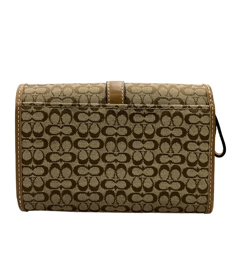 COACH 二つ折り財布 ミニシグネチャー レディース コーチ