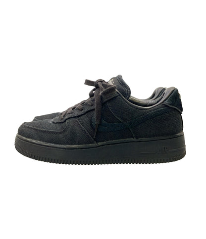 NIKE STUSSY ローカットスニーカー AIR FORCE 1 LOW CZ9084-001 レディース メンズ SIZE 24.0 ナイキ ステューシー