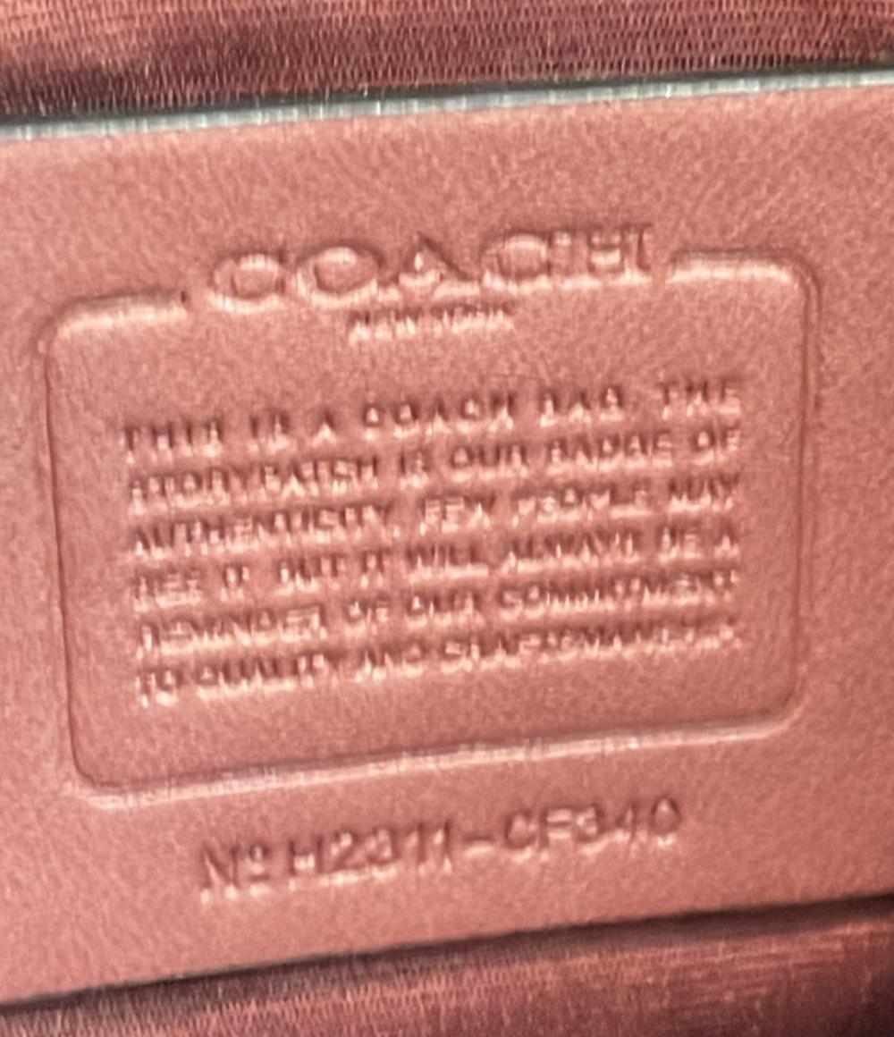 コーチ ミニショルダーバッグ 斜め掛け シグネチャー CF340 レディース COACH