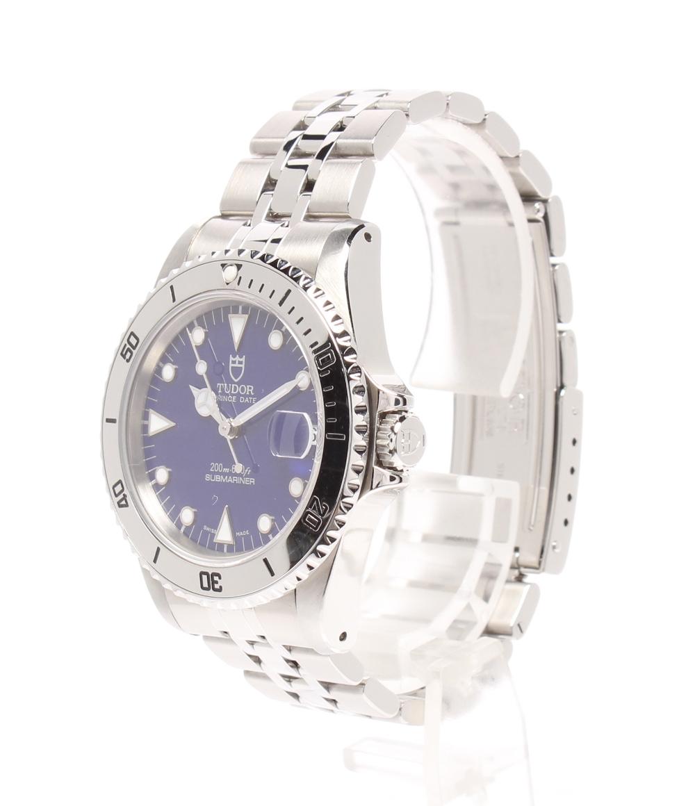 TUDOR 腕時計 サブマリーナ 自動巻き ブルー REF.75190 メンズ チュードル チューダー