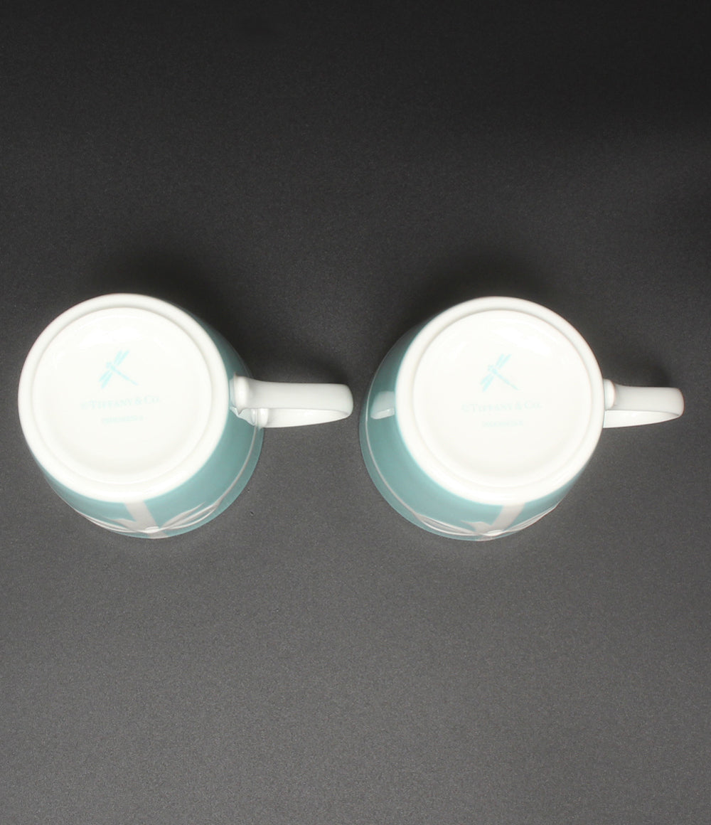 美品 Tiffany & Co. マグカップ 2点セット ペア ブルーボックス ティファニー