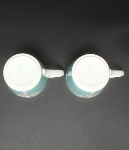 美品 Tiffany & Co. マグカップ 2点セット ペア ブルーボックス ティファニー