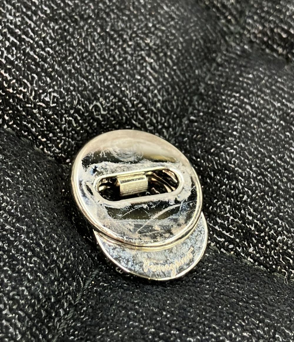 美品 Salvatore Ferragamo キルティング チェーンショルダーバッグ 斜め掛け ヴァラ レディース サルヴァトーレフェラガモ