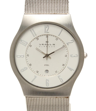 SKAGEN 腕時計 クオーツ シルバー 233XLSS メンズ スカーゲン