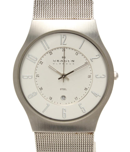 SKAGEN 腕時計 クオーツ シルバー 233XLSS メンズ スカーゲン