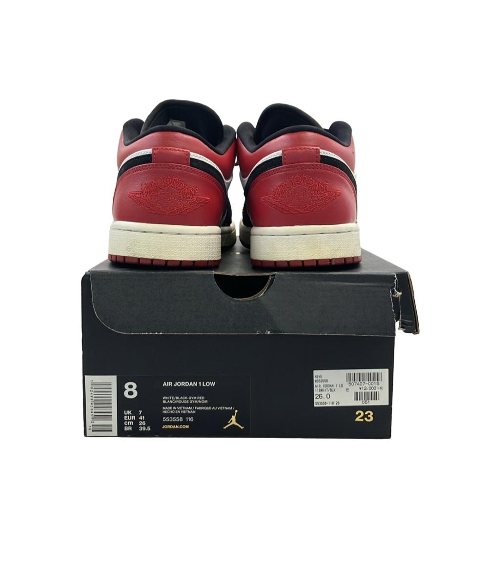 NIKE ローカットスニーカー AIR JORDAN 1 LOW 553558-116 メンズ SIZE 26.0 (M) ナイキ