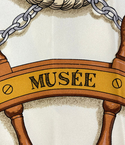 HERMES スカーフ カレ 90 シルク 100% MUSEE レディース エルメス