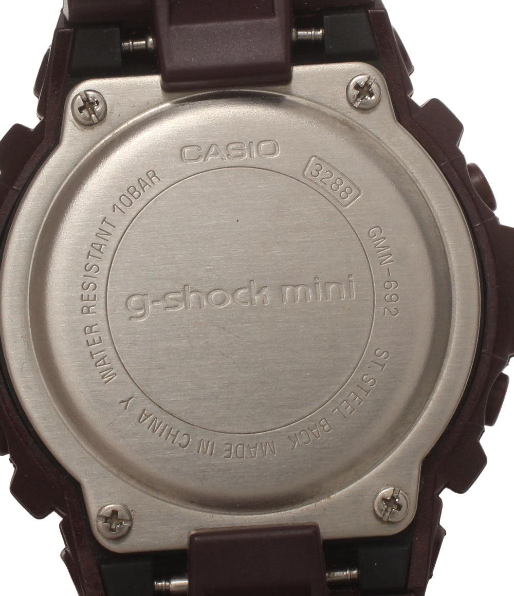 美品 CASIO 腕時計 G-SHOCK mini クオーツ GMN-692 レディース カシオ