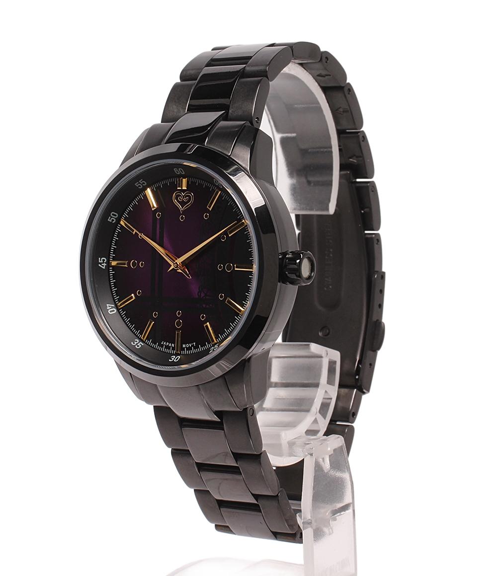 SuperGroupies 腕時計 アイドルマスターシンデレラガールズ 宮本フレデリカモデル クオーツ パープル メンズ