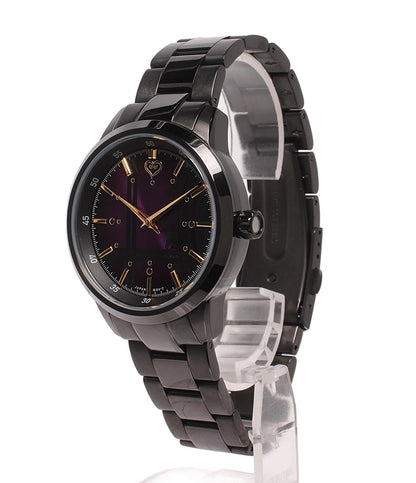 SuperGroupies 腕時計 アイドルマスターシンデレラガールズ 宮本フレデリカモデル クオーツ パープル メンズ