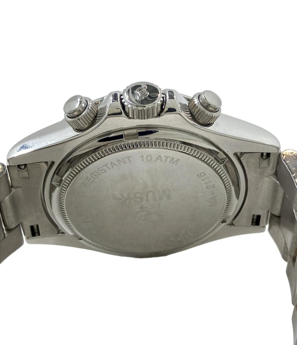 ムスク 腕時計 クオーツ MA-2116 メンズ MUSK