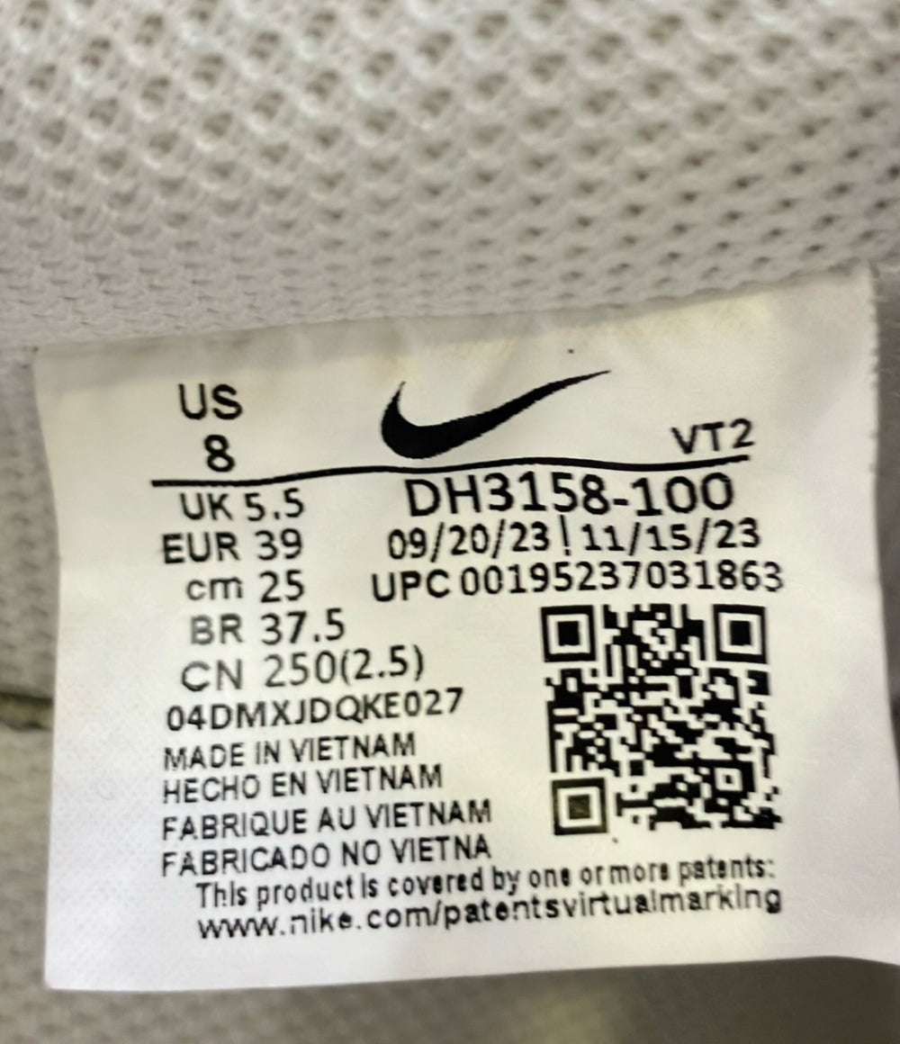 NIKE ローカットスニーカー コート ビジョン ロー ネクスト ネイチャー DH3158-100 メンズ レディース SIZE 25.0 ナイキ