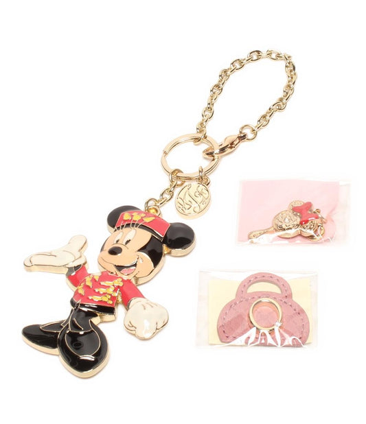 美品 Disney ラゲッジオーナメント ミッキー チャーム キーチェーン TDR レディース ディズニー