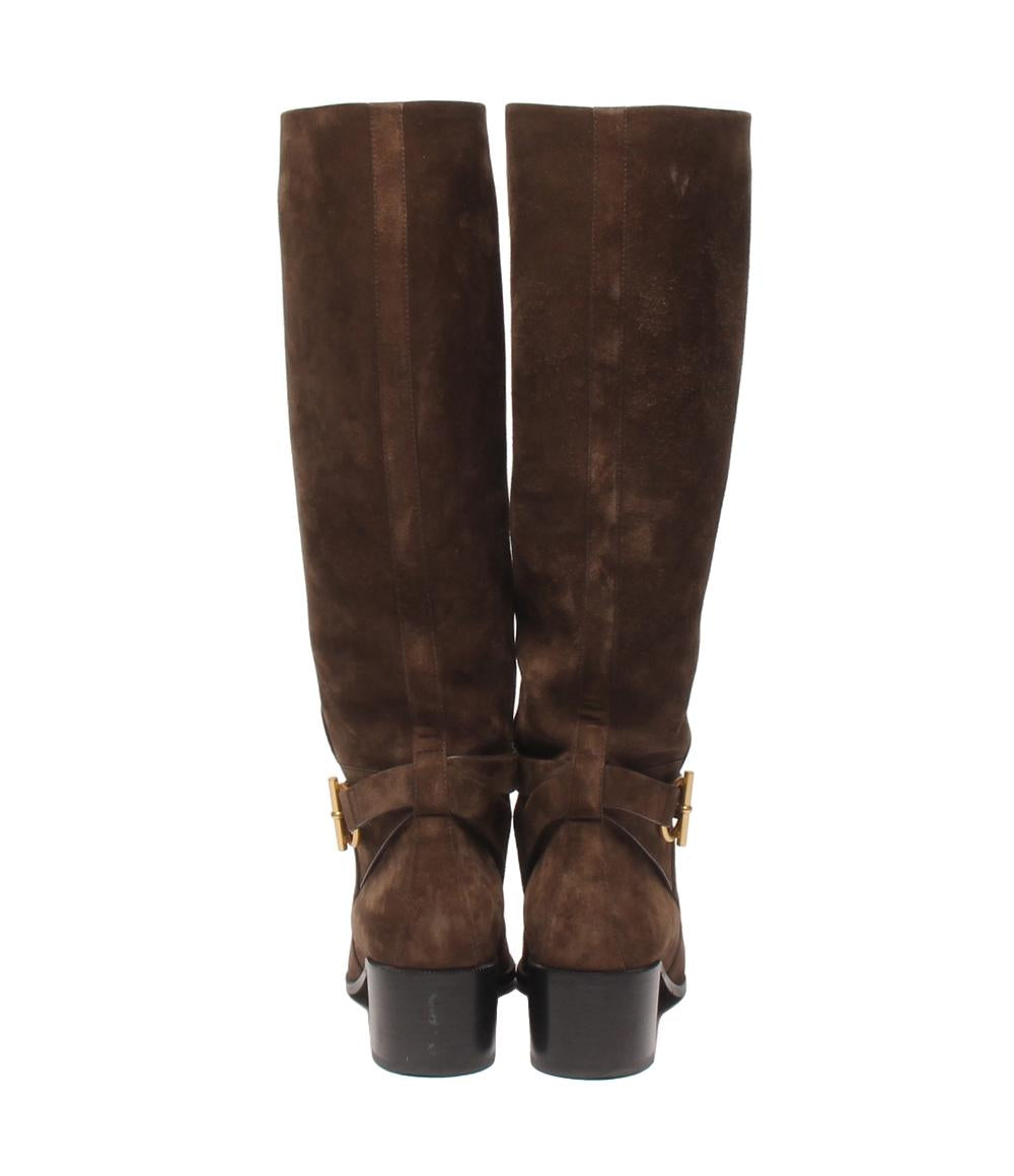 HERMES ロングブーツ ジャスティン Justine レディース SIZE 38 (24.5cm) エルメス