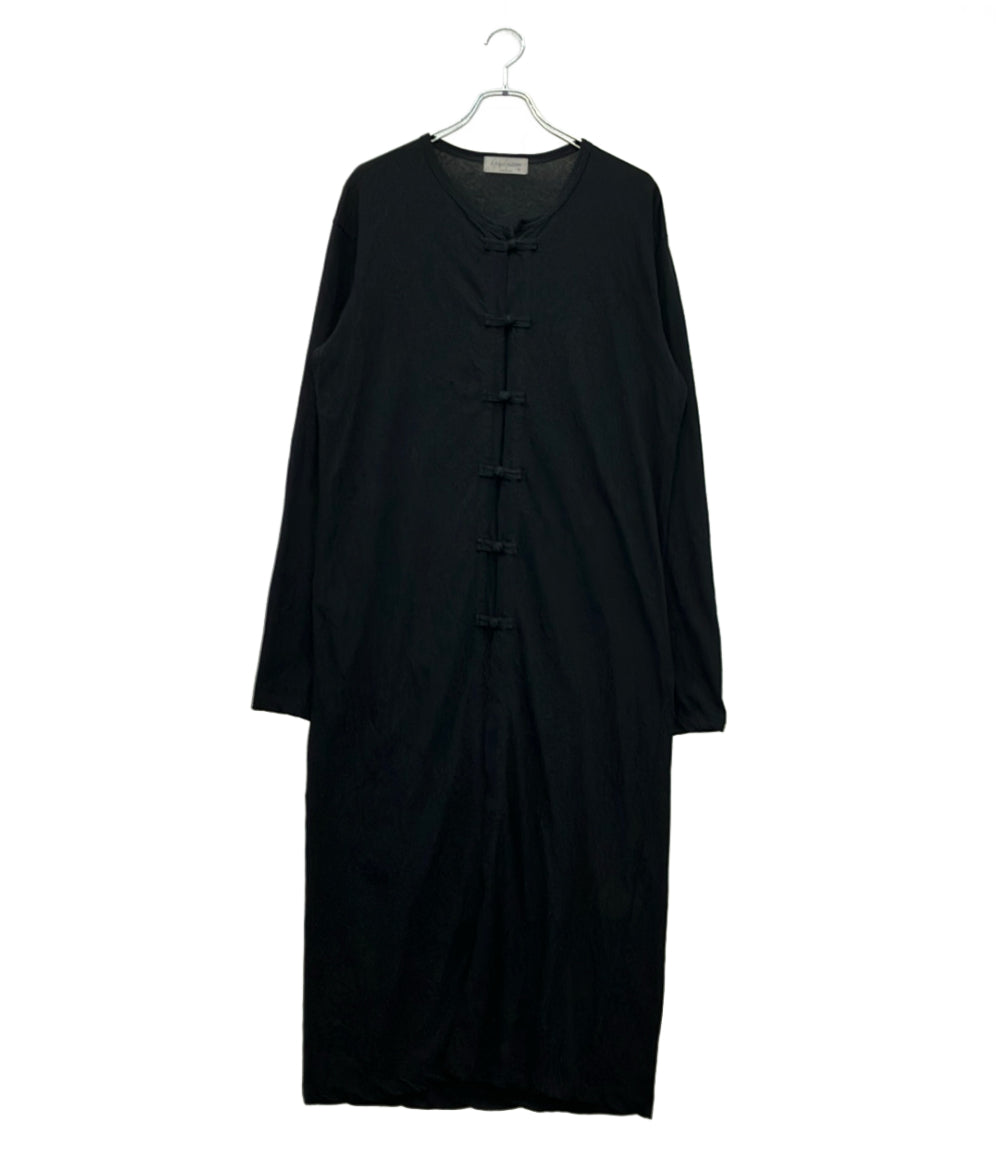 Yohji Yamamoto カーディガン ロング 長袖 強撚ハイウエット天竺 釈迦釦長袖CD HP-T10-072 メンズ SIZE 3 (L) ヨウジヤマモト