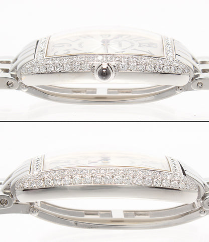 FRANCK MULLER 腕時計 SS SVアラビア QZ ダイヤケース SSブレス トノーカーベックス クオーツ 1752QZD レディース フランクミュラー