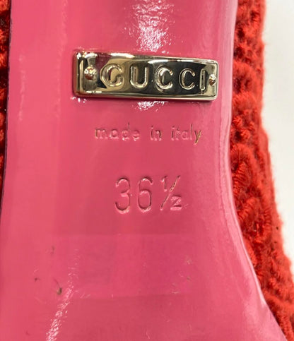 GUCCI レースパンプス レディース SIZE 36 1/2 23.5(cm) グッチ