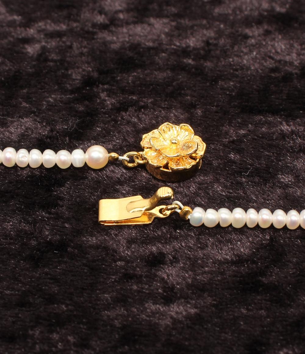 ネックレス SV 淡水パール レディース