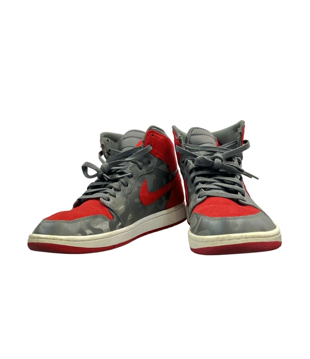 ナイキ ハイカットスニーカー 迷彩柄 AIR JORDAN 1 RETRO HIGH PREMIUM AA3993-032 メンズ SIZE 27.5 (L) NIKE