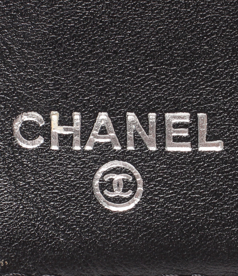 CHANEL 長財布 キャビアスキン ココマーク A48651 レディース シャネル