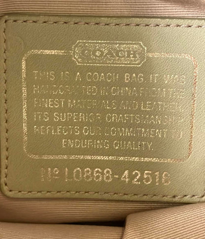 コーチ ショルダーバッグ オプアート レディース COACH